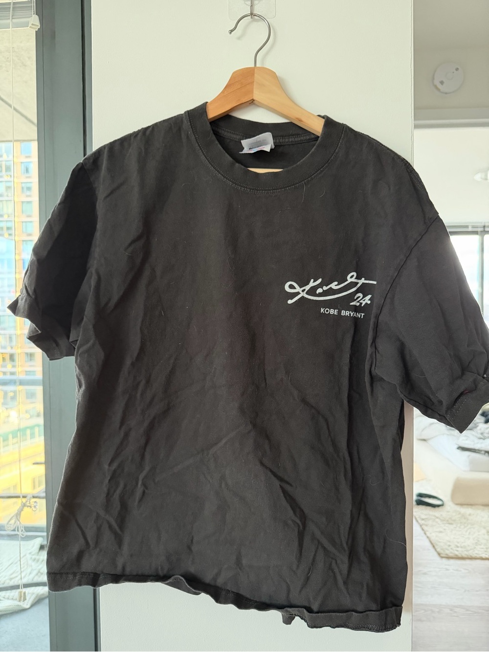 Black Kobe Bryant Signature Graphic Tee - Men